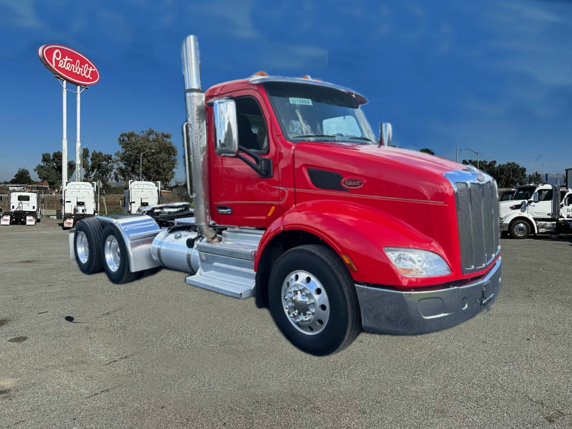 2019 Peterbilt 579 Day Cab with Low Miles at chartertrucks1
