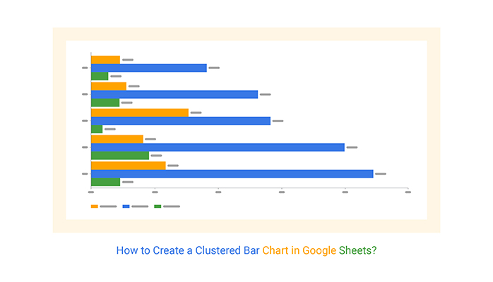 How to Create a Clustered Bar Chart in Google Sheets?