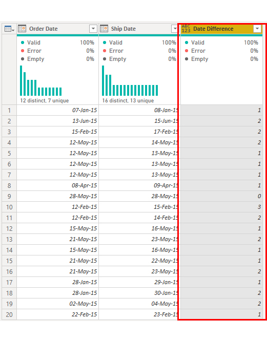 No of Days Between Two Dates Power BI Tutorial