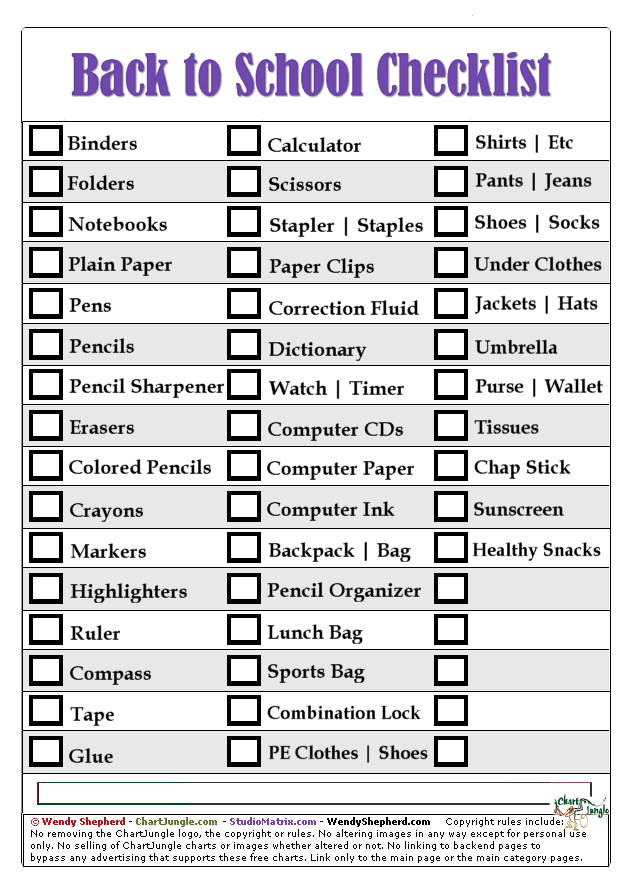 MustHave School Supplies for the New Academic Year