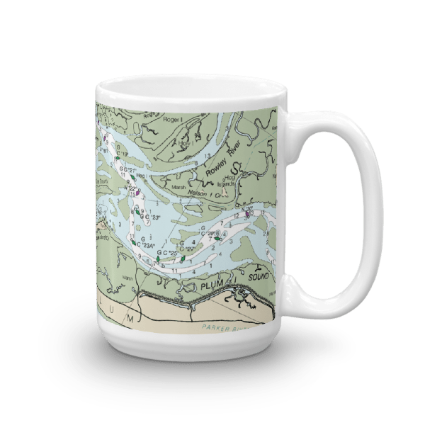Plum Island Sound Entrance Chart Mug · Chart Mugs