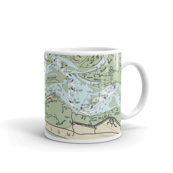 Plum Island Sound Entrance Chart Mug · Chart Mugs