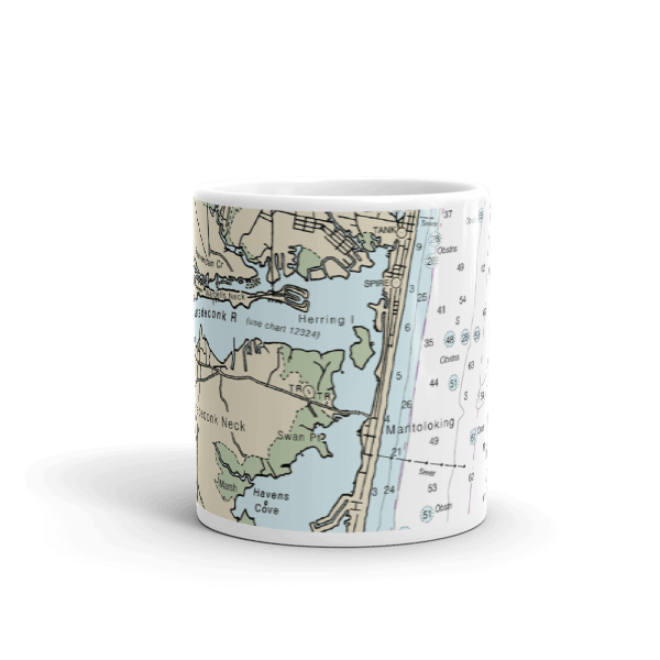 Mantoloking Chart Mug · Chart Mugs
