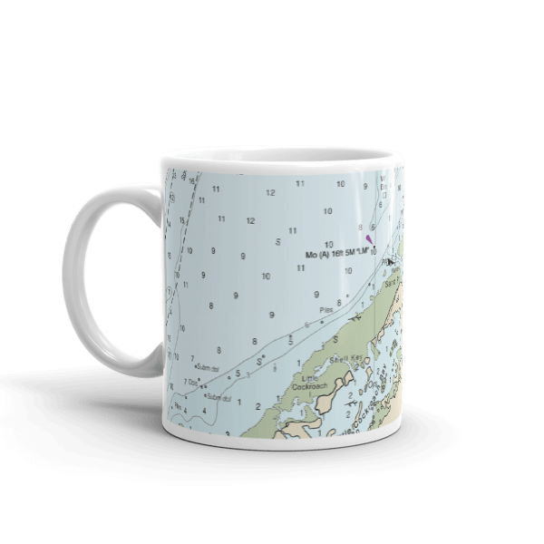 Little Manatee River Chart Mug · Chart Mugs