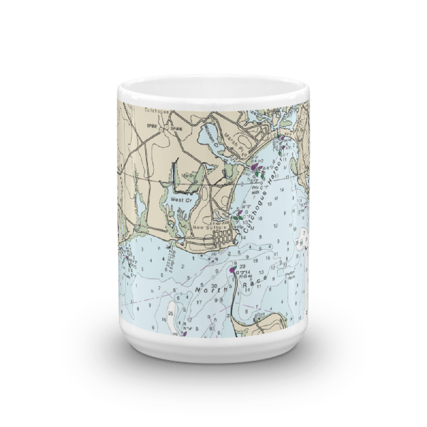Cutchogue Harbor Chart Mug · Chart Mugs