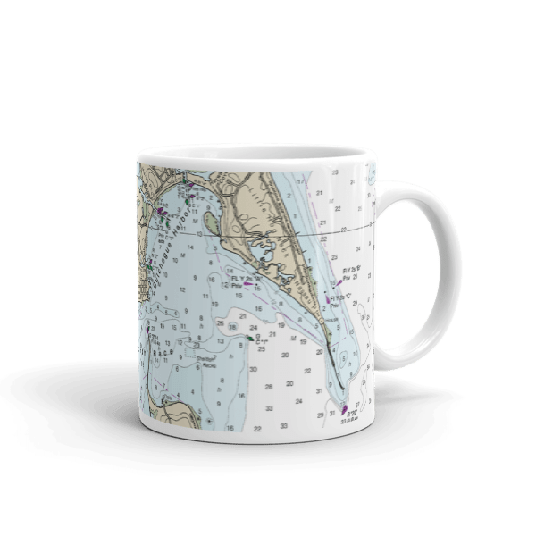 Cutchogue Harbor Chart Mug · Chart Mugs