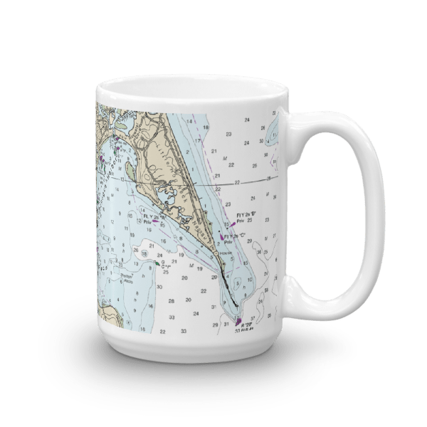 Cutchogue Harbor Chart Mug · Chart Mugs