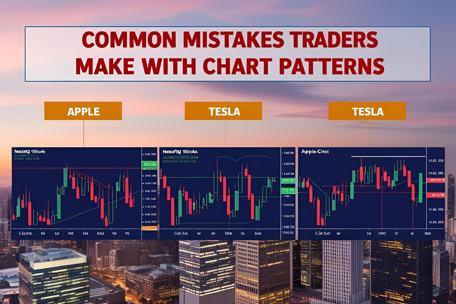 Common Mistakes Traders Make With Chart Patterns