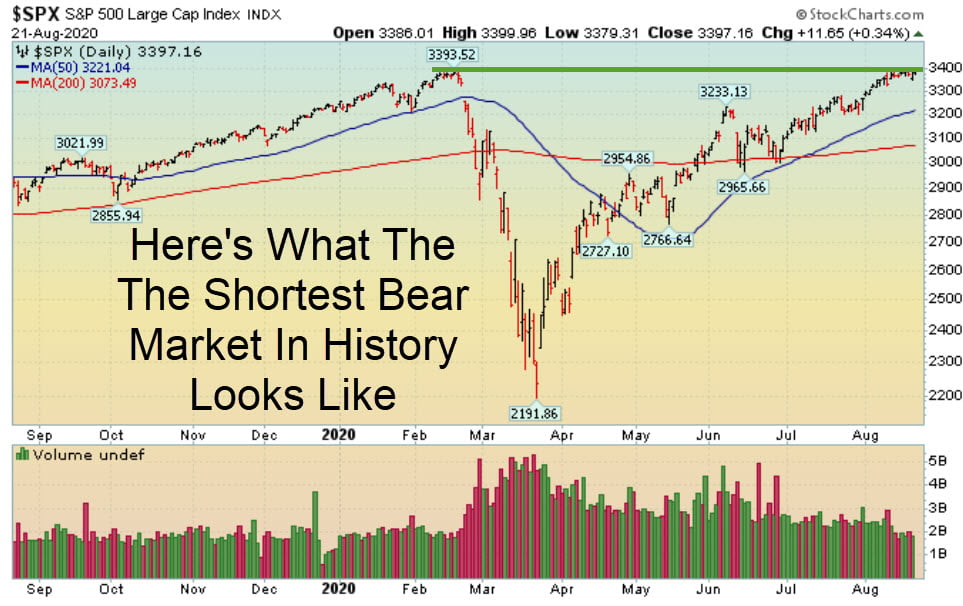 Here's What The Shortest Bear Market In History Looks Like