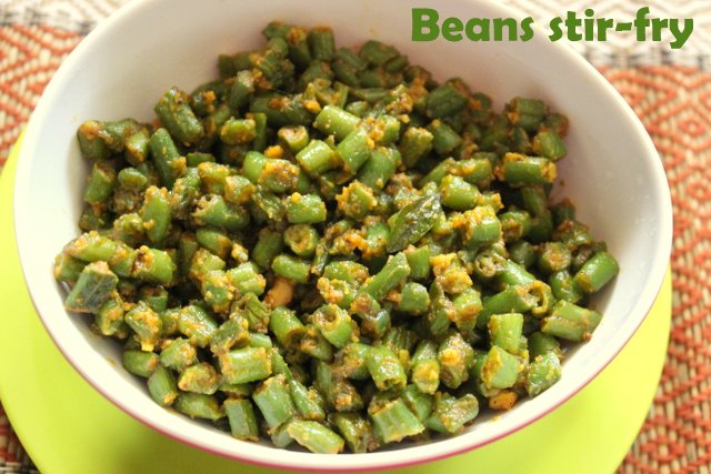 French beans subzi Maharashtrian style recipe How to make Farasbi