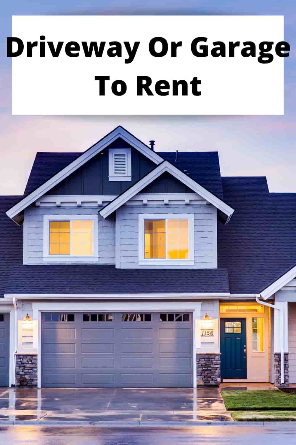 Driveway Or Garage To Rent Chas' Crazy Creations