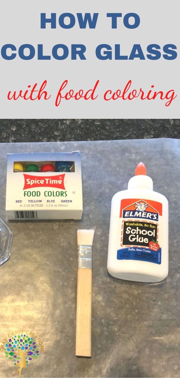 Easy Way To Color Glass on a Budget For Any Occasion or Holiday Chas