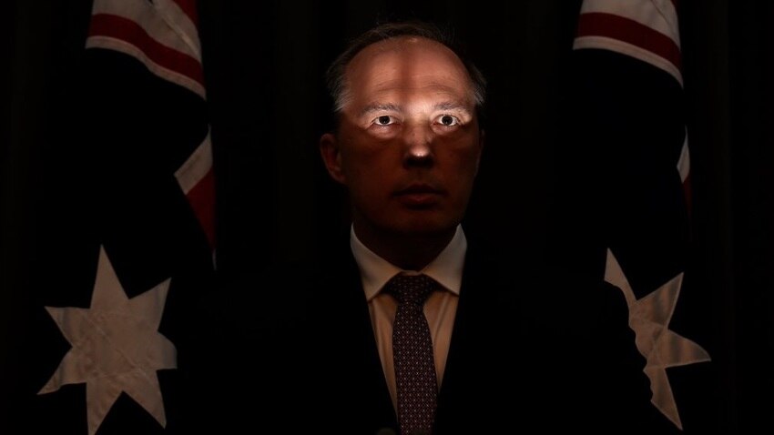 Peter Dutton voted scariest monster at halloween party despite