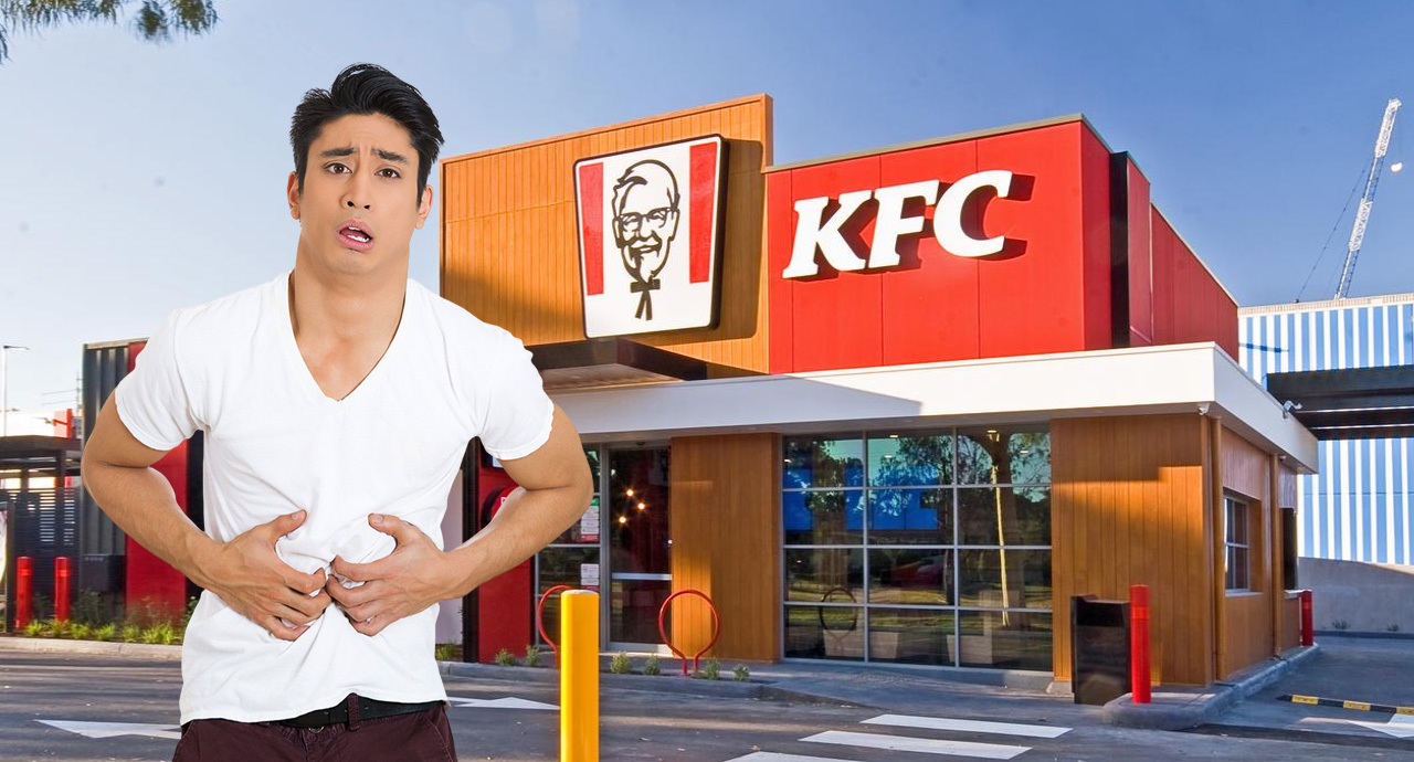 KFC customer unsure if diarrhea is Covid19 or just the chicken The