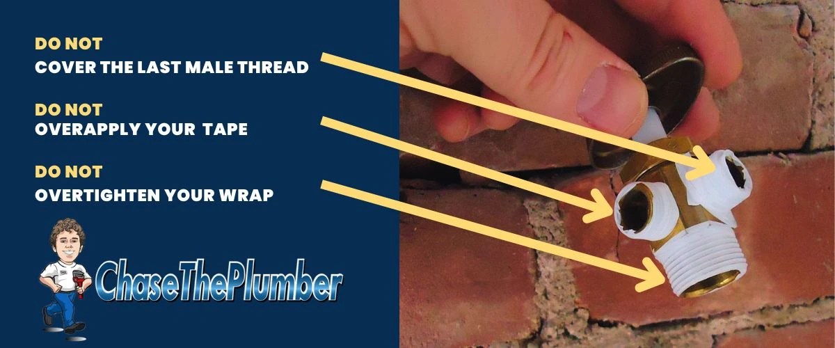 How To Use Plumbers Tape? Chase The Plumber