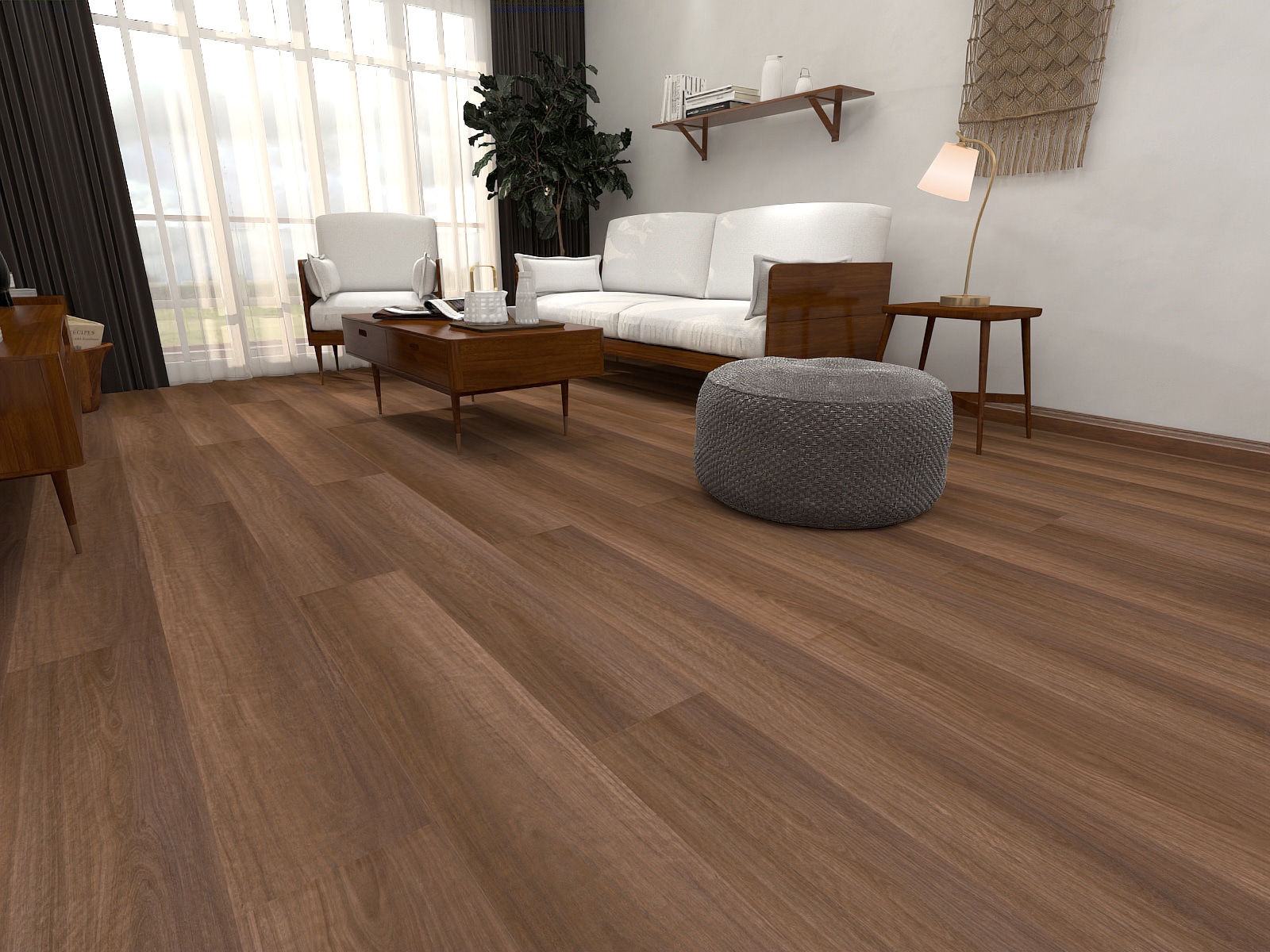 Light Coffee Hybrid Flooring Chase Tiles
