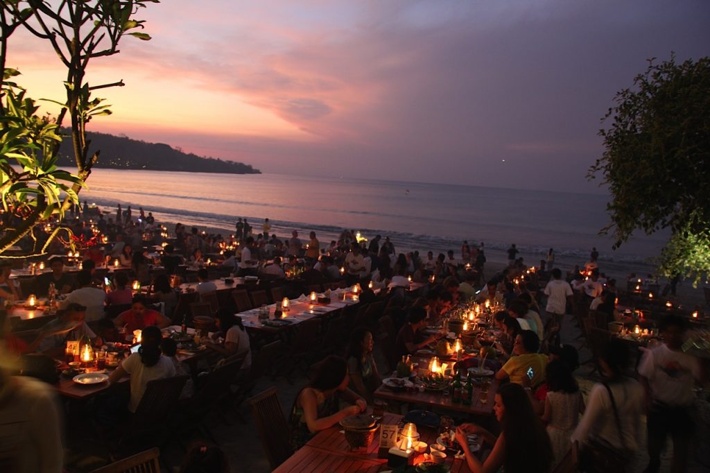 Best Jimbaran Bay restaurants Jimbaran Bay seafood Bali, Indonesia