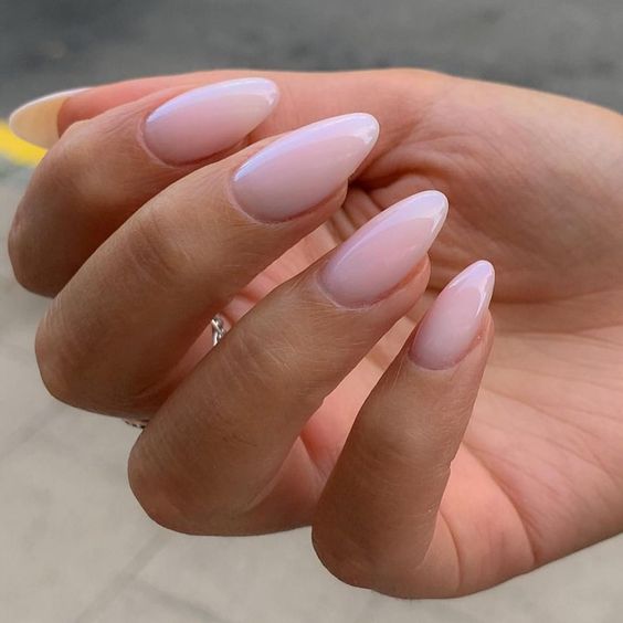 Natural Light Pink Nails