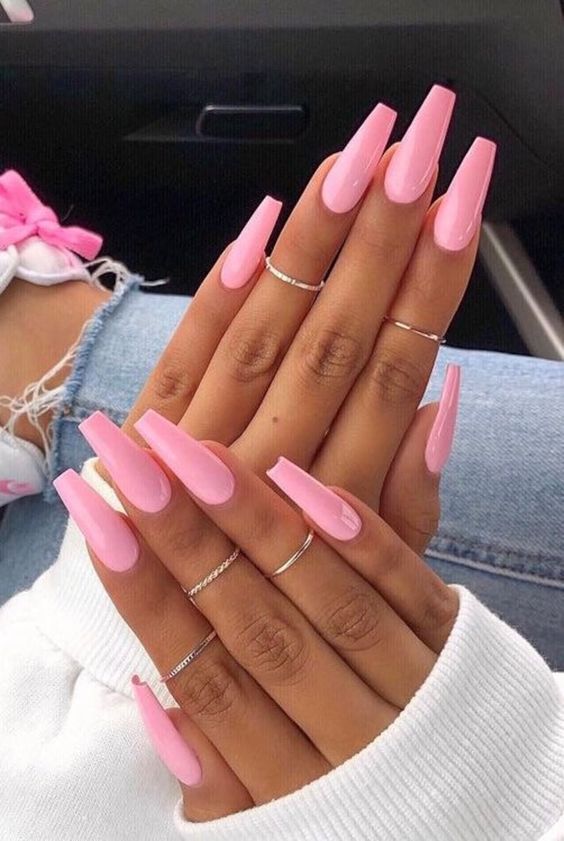 20 mẫu nail light pink đẹp lung linh khiến bạn không lối thoát