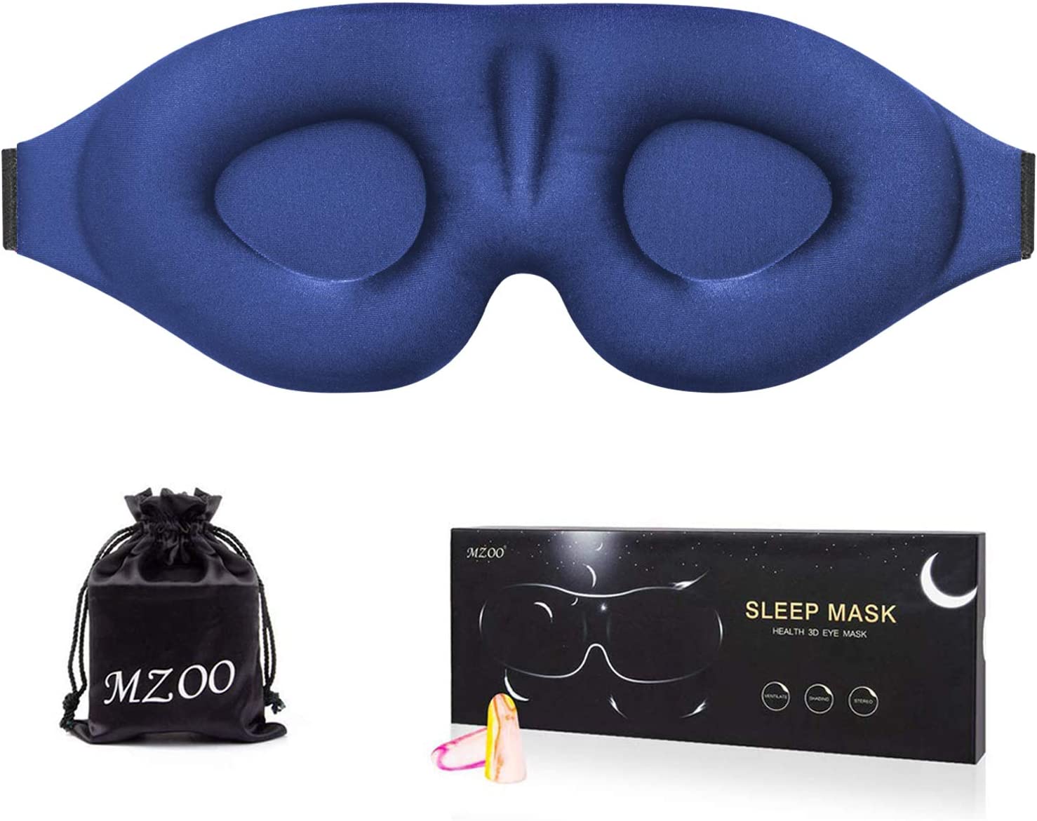 3D Contoured Cup Sleeping Mask