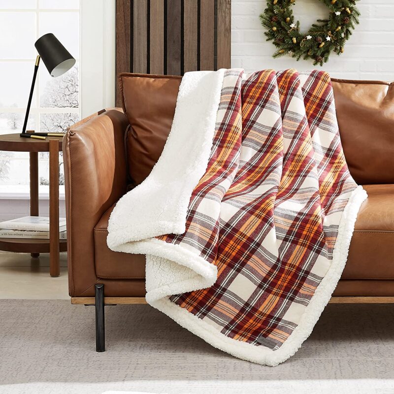 Reversible Throw Blanket