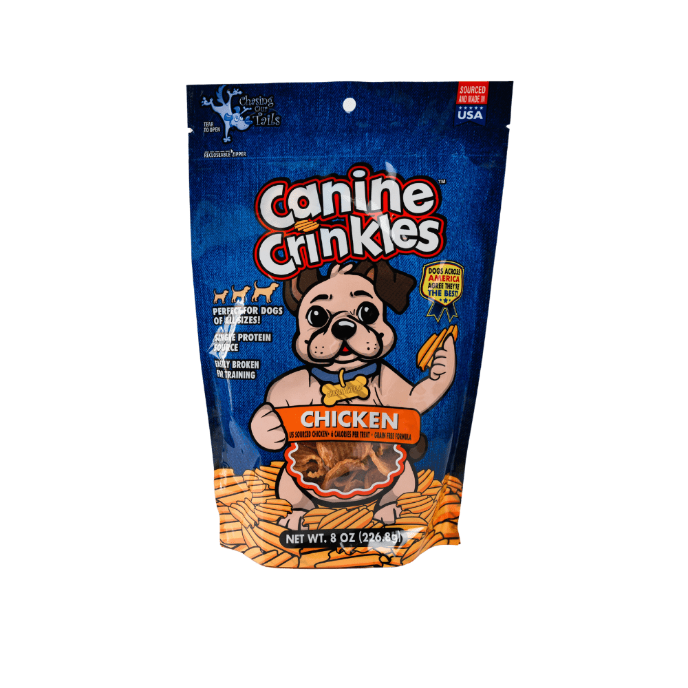 Canine Crinkles Dog Treat Canine Crinkles Chicken, 8 oz.