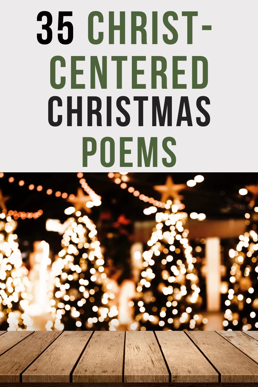 Christian Christmas Poems For Kids