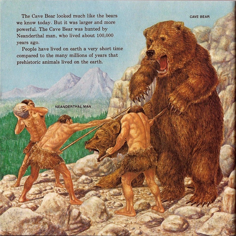 Vintage Dinosaur Art Prehistoric Animals (by Peter Zallinger) Love