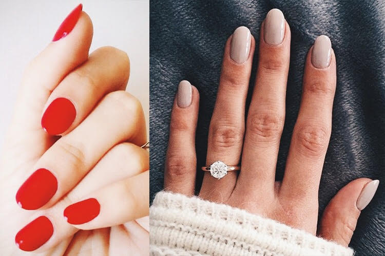 A volta das unhas arredondadas (e suas variações!) Lu Ferreira