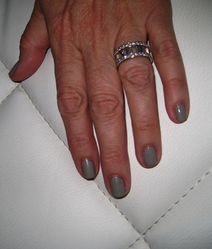 Tried and True Grey Nails Chatelaine