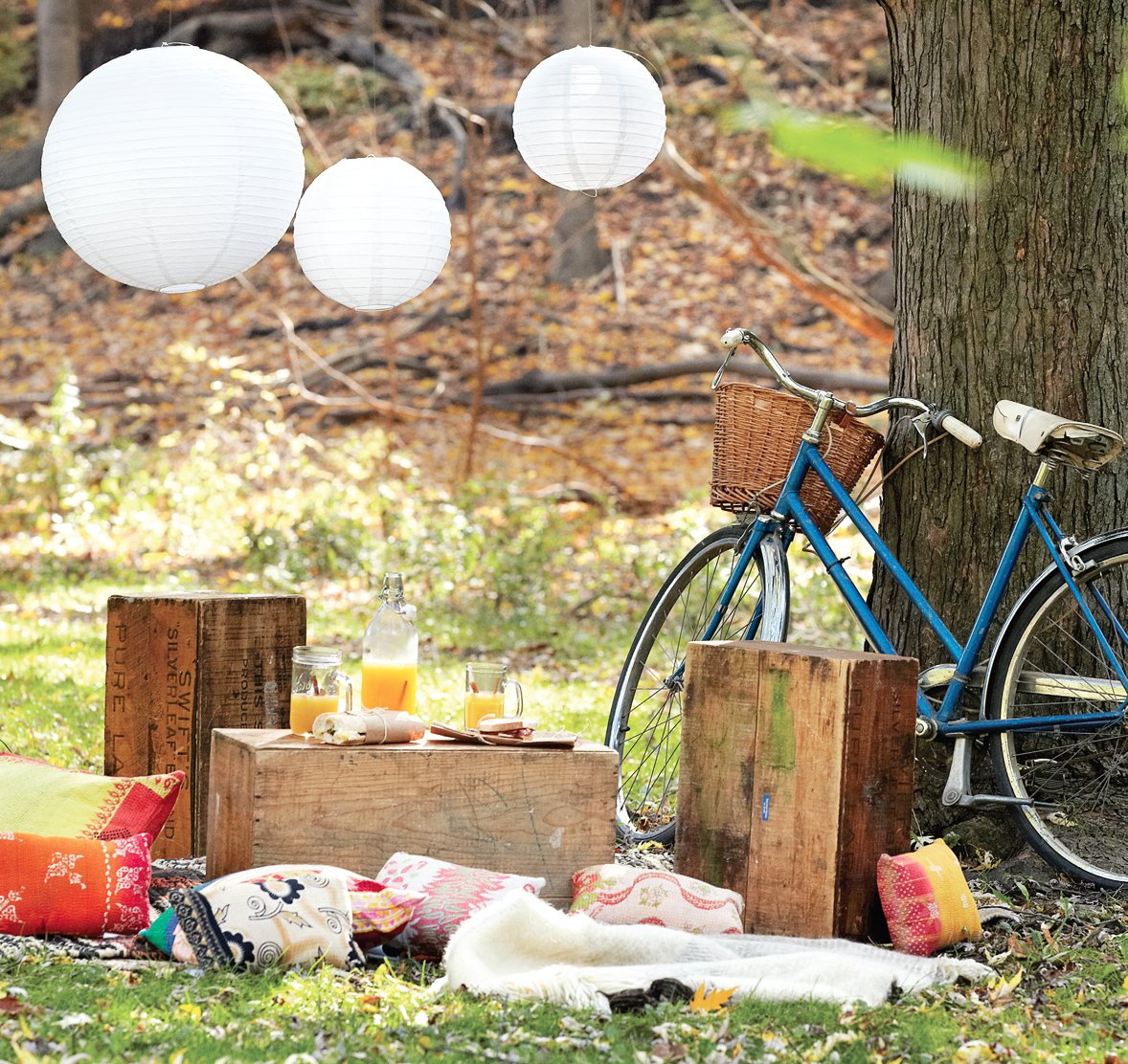 Host a picnic in your own backyard Decor tips and recipes