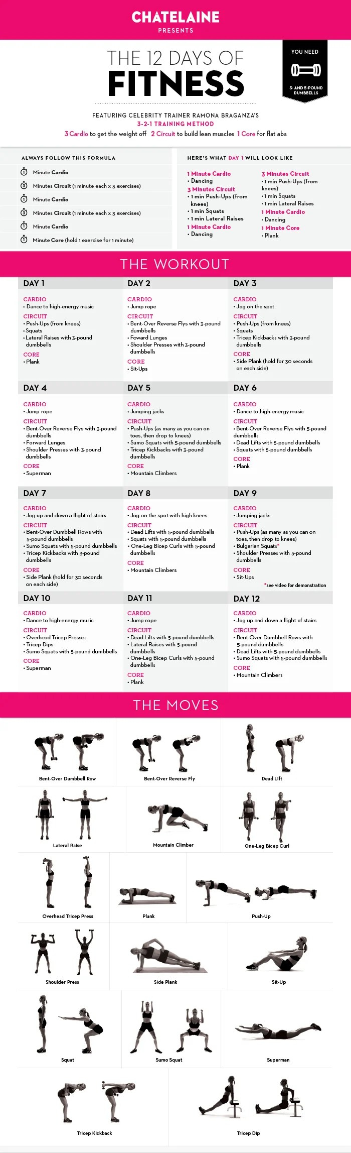 12 days of fitness Get your workout in Chatelaine