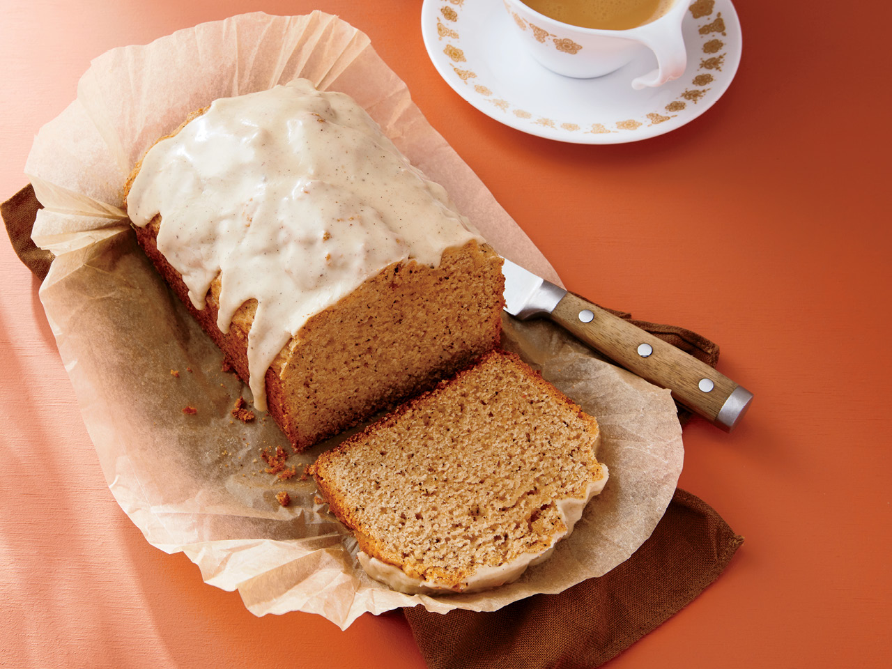 Glazed Chai Loaf Tea Cake Recipe Chatelaine