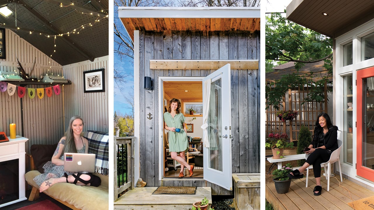 3 Charming Backyard Shed Offices We Love Chatelaine
