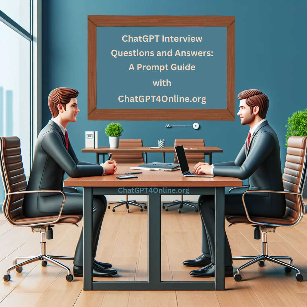 ChatGPT Interview Questions and Answers A Prompt Guide