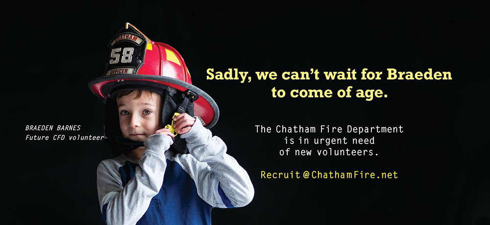 Recruitment Campaign Launched Chatham Fire Department