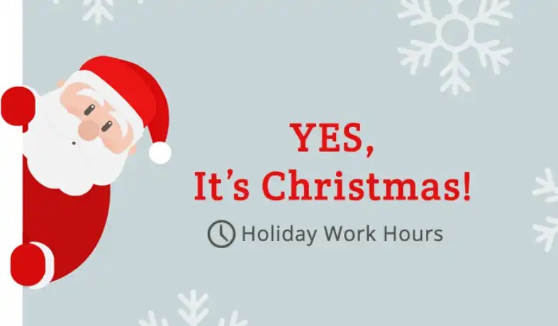 2018 Christmas holiday hours for Chatham county government Chatham