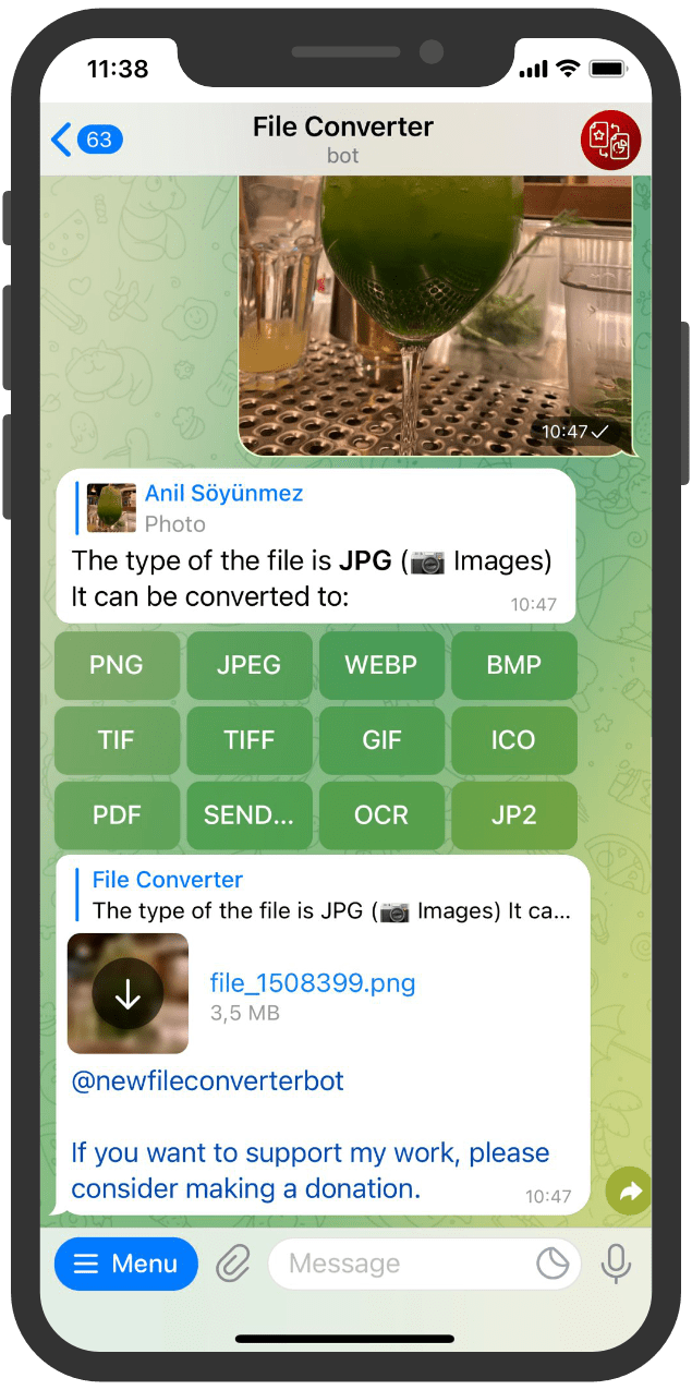TelegramBots_FileConverter Chatlayer.ai