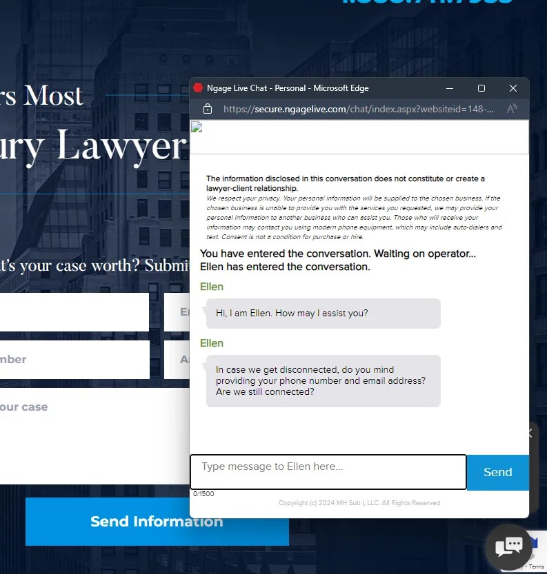 Lawyer Chatbot Chatmatico