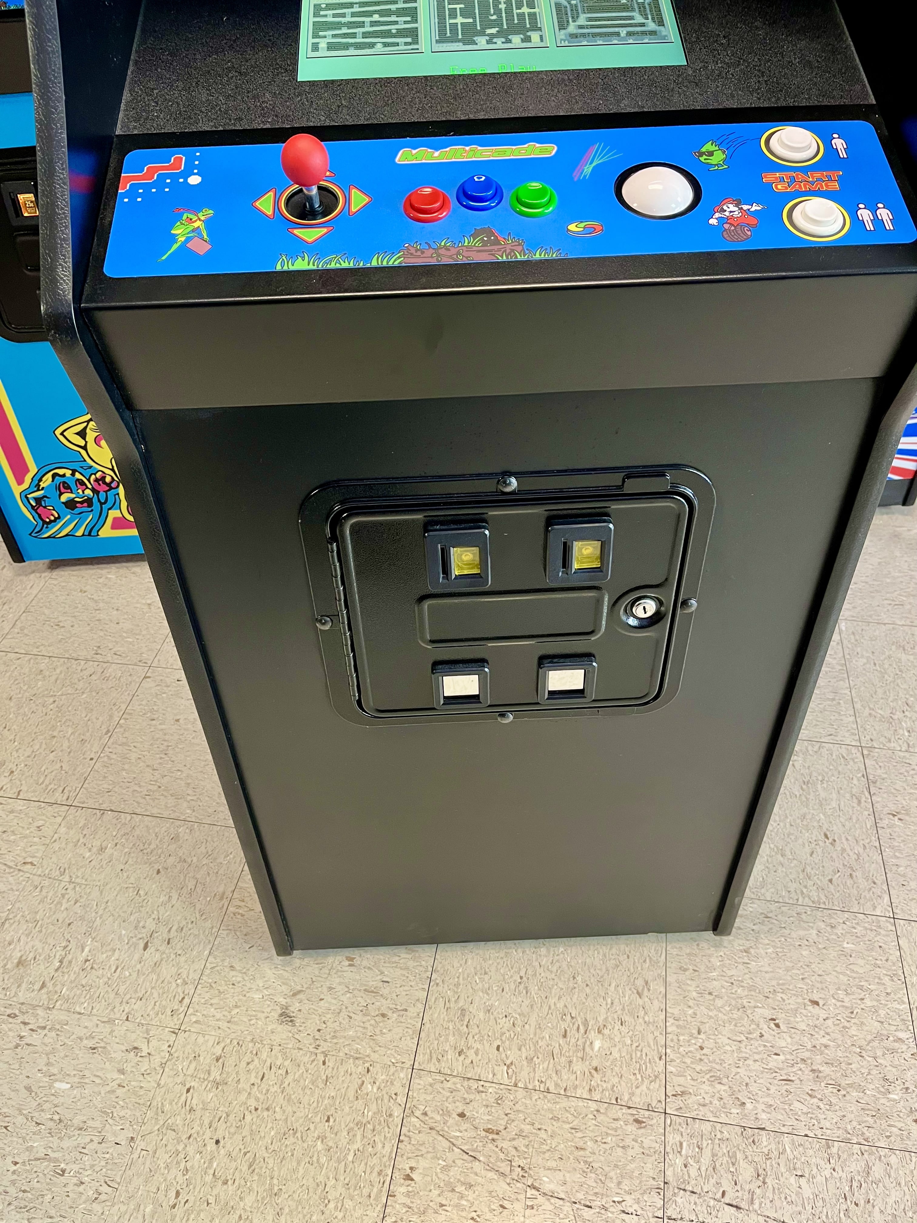 NEW MULTICADE FULL SIZE ARCADE GAME 60 CLASSIC GAMES IN 1