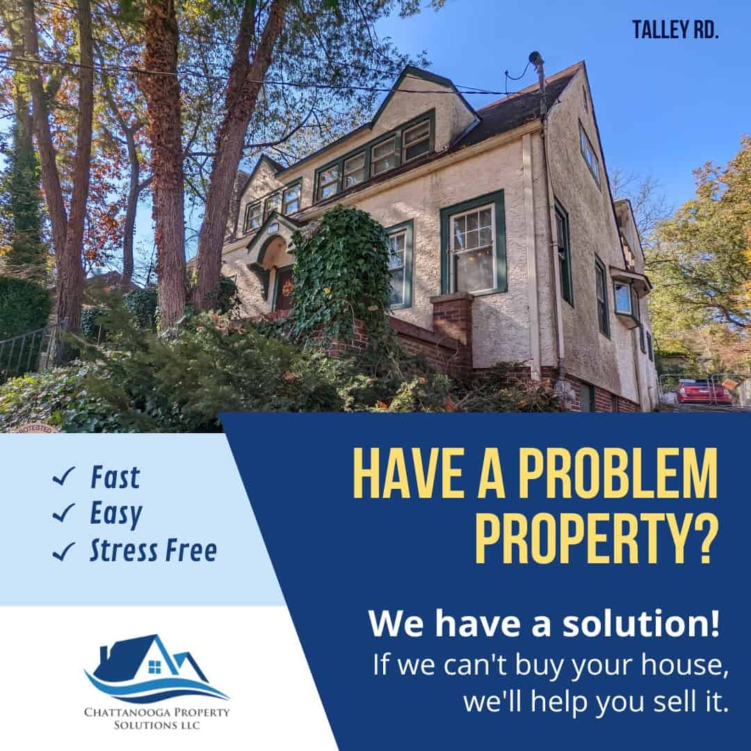 Chattanooga We Buy Houses As Is Home Sale Cash Offer on House