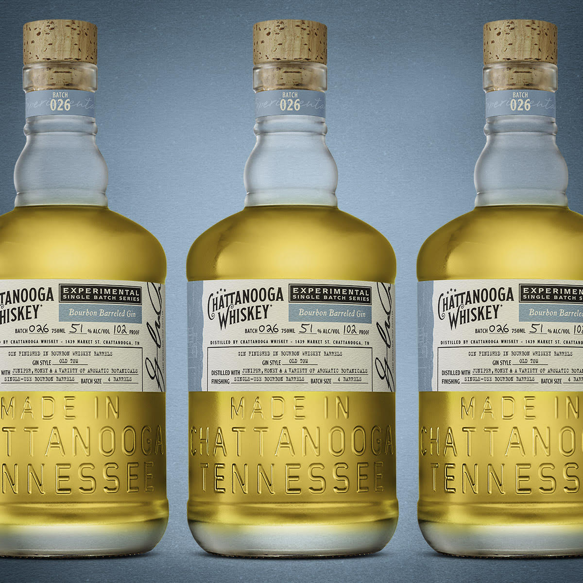 Introducing Batch 026 Bourbon Barreled Gin! Chattanooga Whiskey