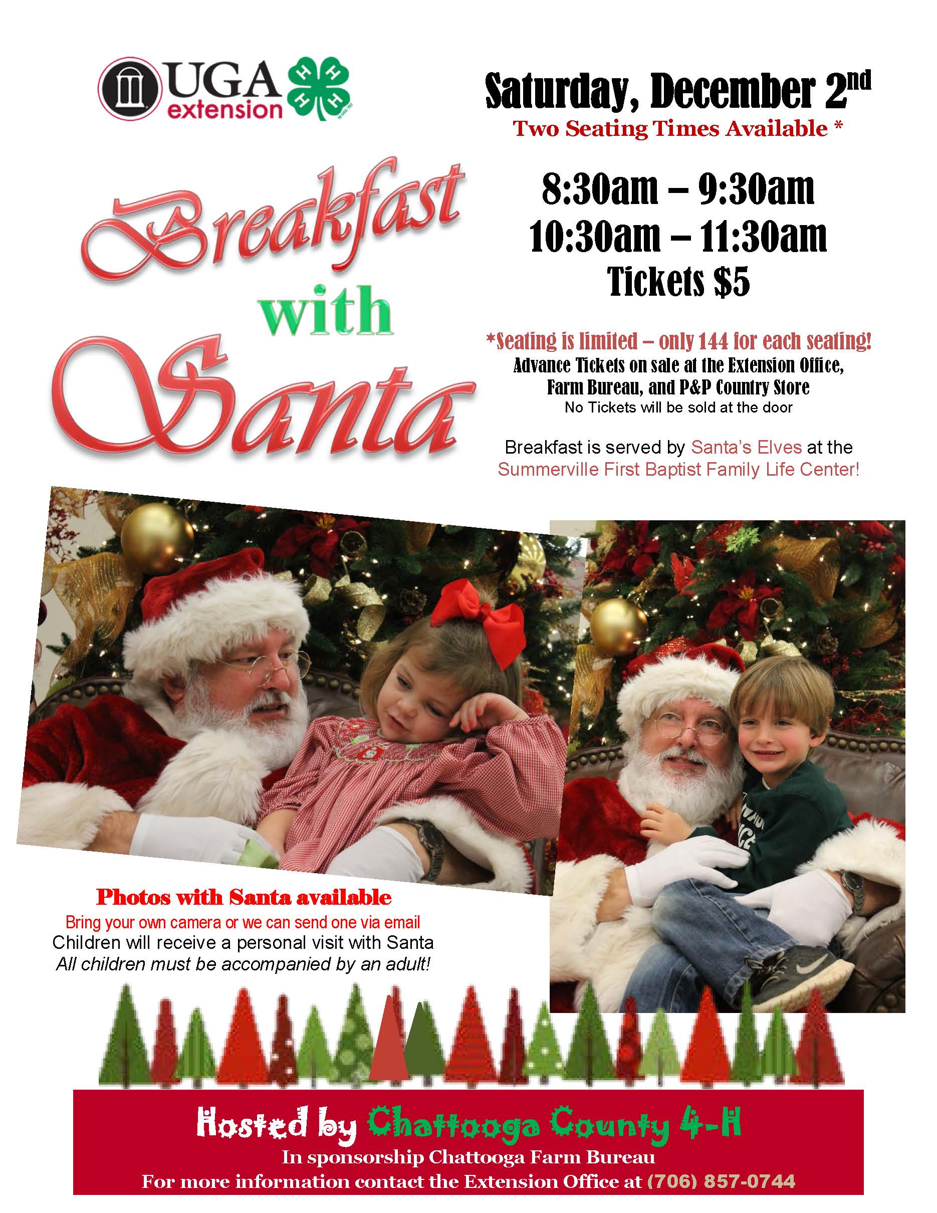 4H Breakfast with Santa Coming Up AM 1180 Radio