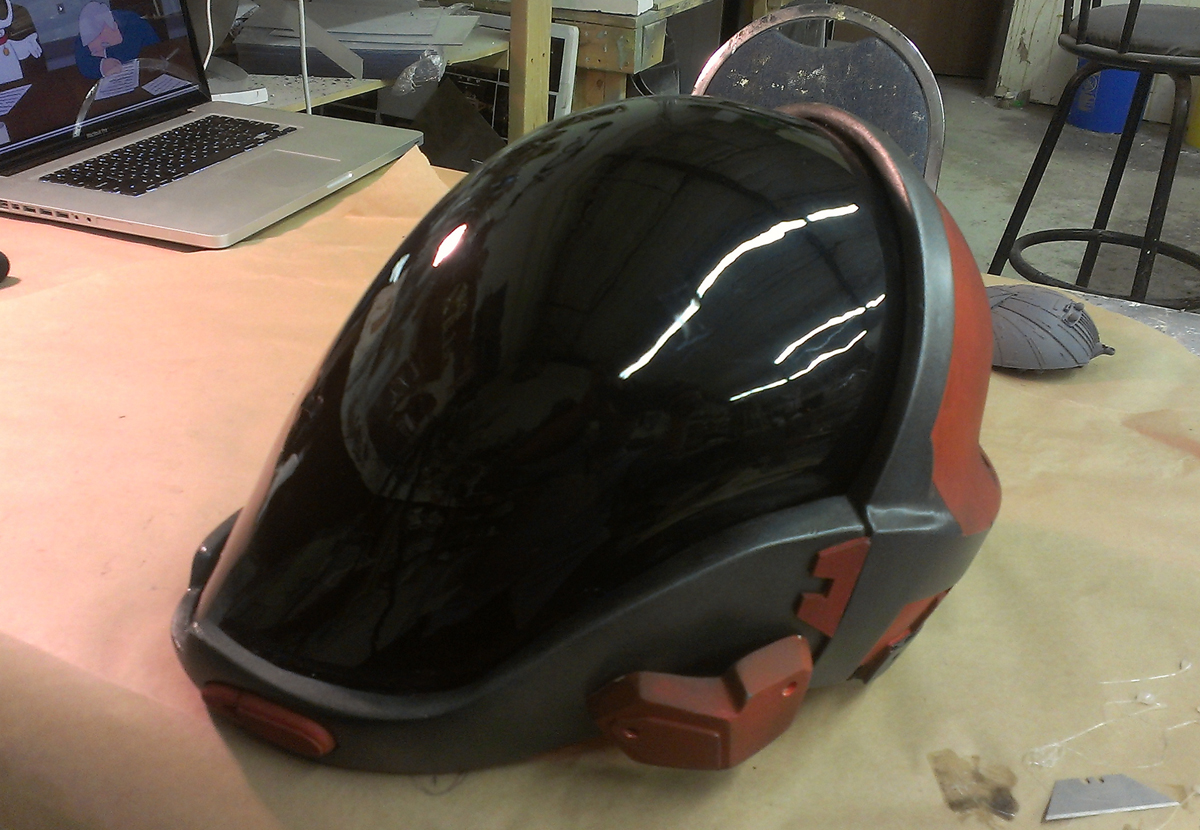 HALO EVA Lifesize Helmet AKA RED VS. BLUE META HELMET Halo EVA Helmet
