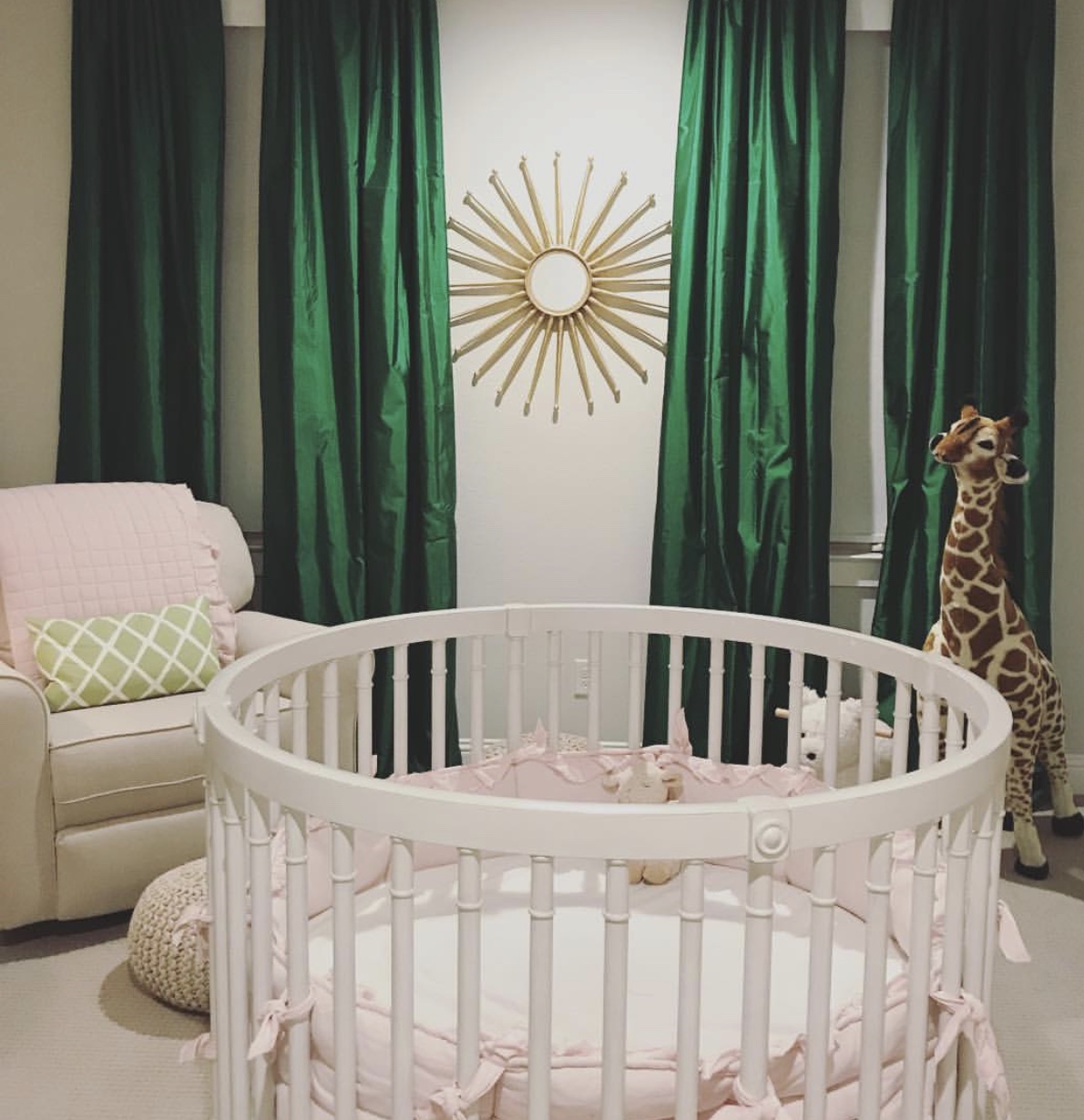 17 Round Crib Nursery Inspirations Chaylor & Mads