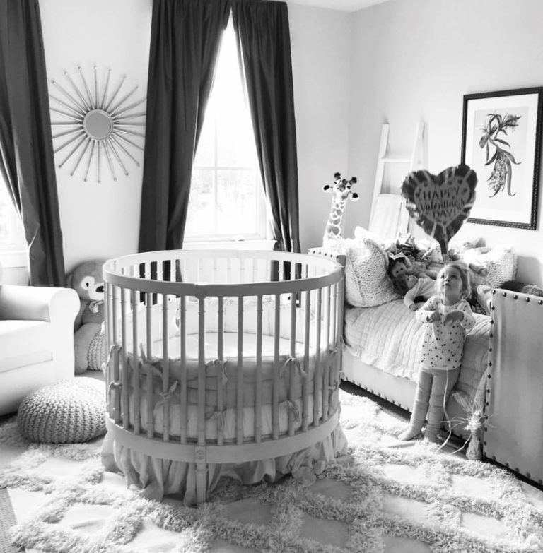 17 Round Crib Nursery Inspirations Chaylor & Mads
