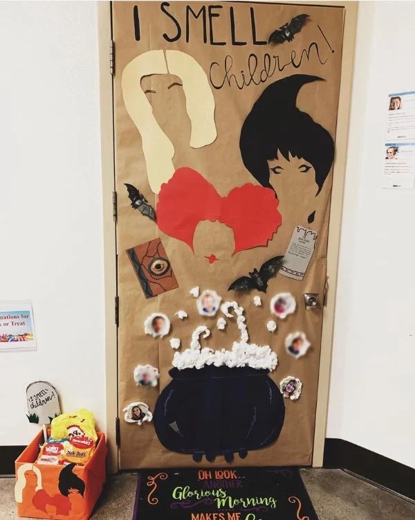 55 Halloween Classroom Door Decorations Easy & Unique Ideas Chaylor