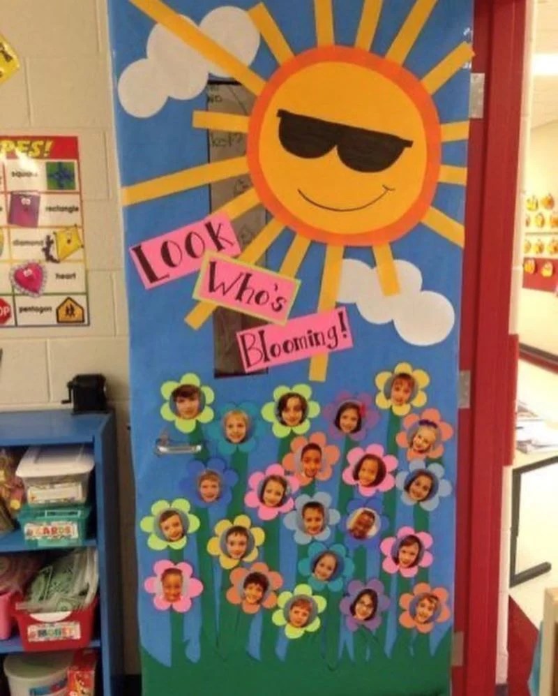 33 Creative May Classroom Door Ideas for Spring Chaylor & Mads