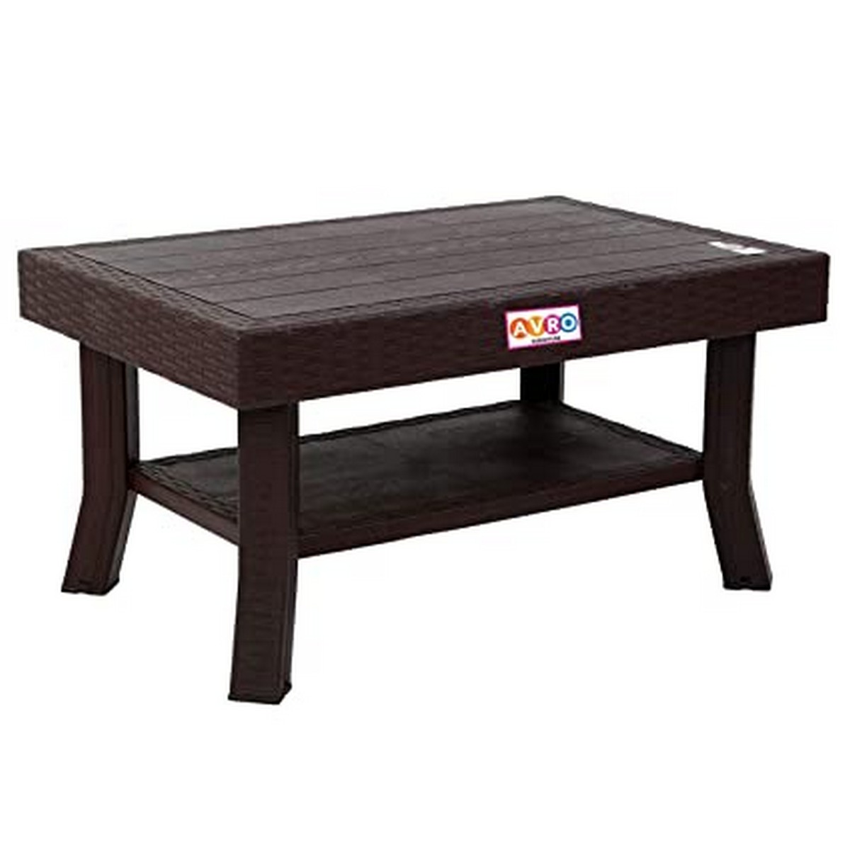 Avro Brown Foldable Plastic Dining Table