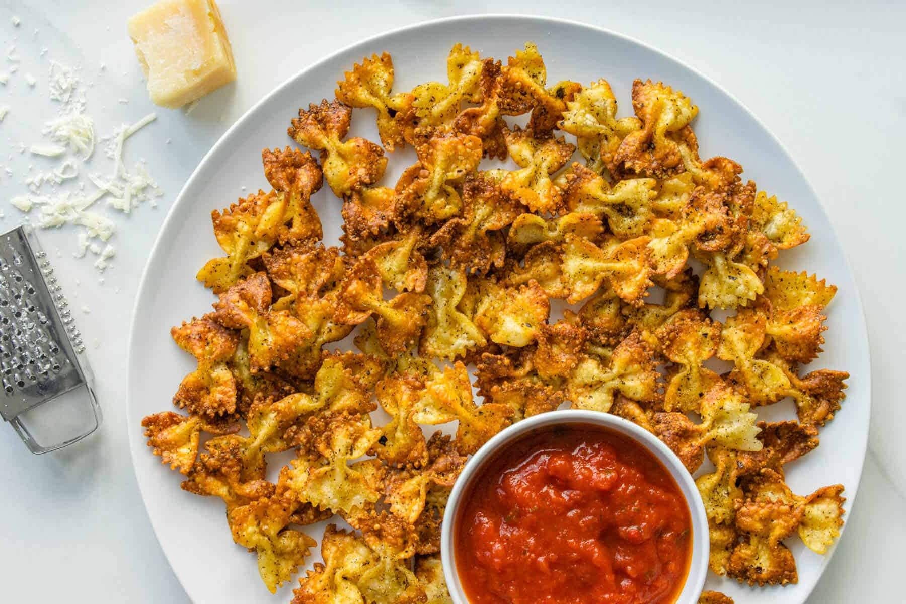 We Tried Air Fryer Pasta Chips & Here's What We Thought Clean Plates